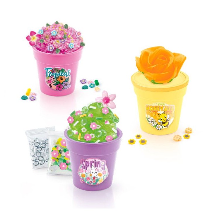 Slime Flower 3 Pots - Des 6 ans - SSC 418 Canal Toys - So Slime -