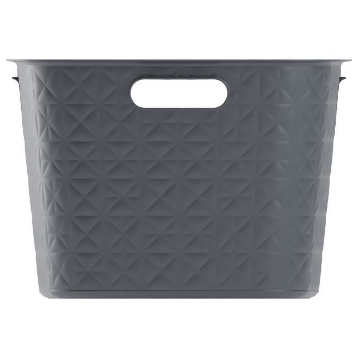 Corbeille a Linge - Softex - 45 L - Gris - Curver