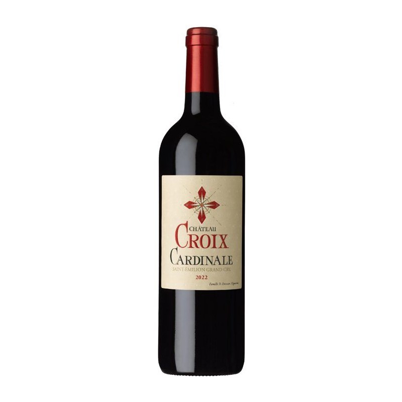 Château Croix Cardinale 2022 Saint-Emilion Grand Cru - Vin rouge de B