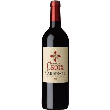 Château Croix Cardinale 2022 Saint-Emilion Grand Cru - Vin rouge de B
