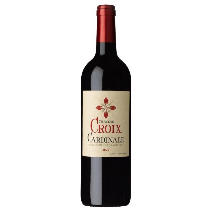Château Croix Cardinale 2022 Saint-Emilion Grand Cru - Vin rouge de Bordeaux