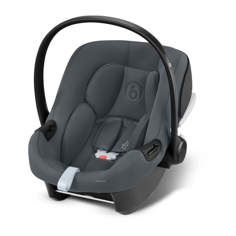 Siege auto Aton B2 I-Size - Groupe 0+ - Gris foncé et acier