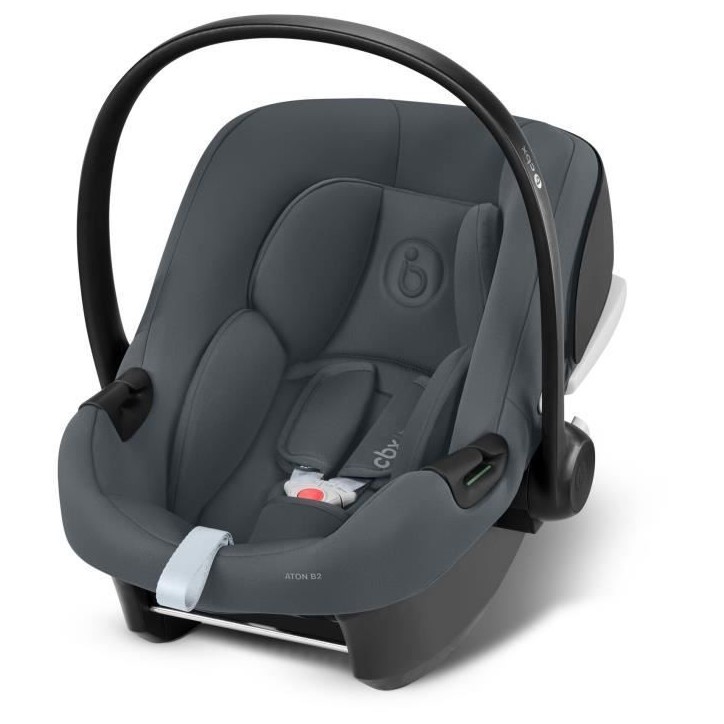 Siege auto Aton B2 I-Size - Groupe 0+ - Gris foncé et acier Siege auto Aton B2 I-Size - Groupe 0+ - Gris foncé et acier