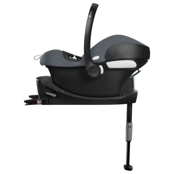 Siege auto Aton B2 I-Size - Groupe 0+ - Gris foncé et acier Siege auto Aton B2 I-Size - Groupe 0+ - Gris foncé et acier