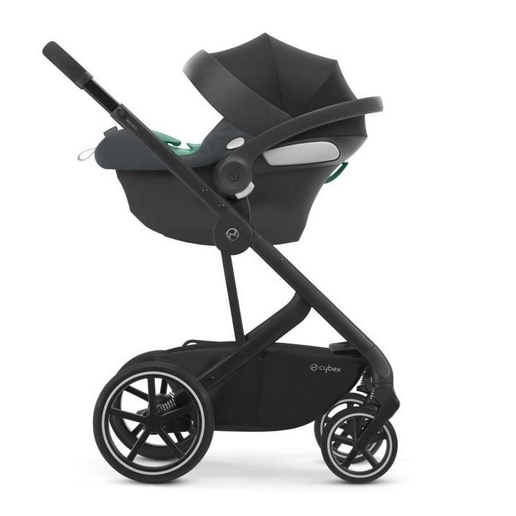 Siege auto Aton B2 I-Size - Groupe 0+ - Gris foncé et acier Siege auto Aton B2 I-Size - Groupe 0+ - Gris foncé et acier