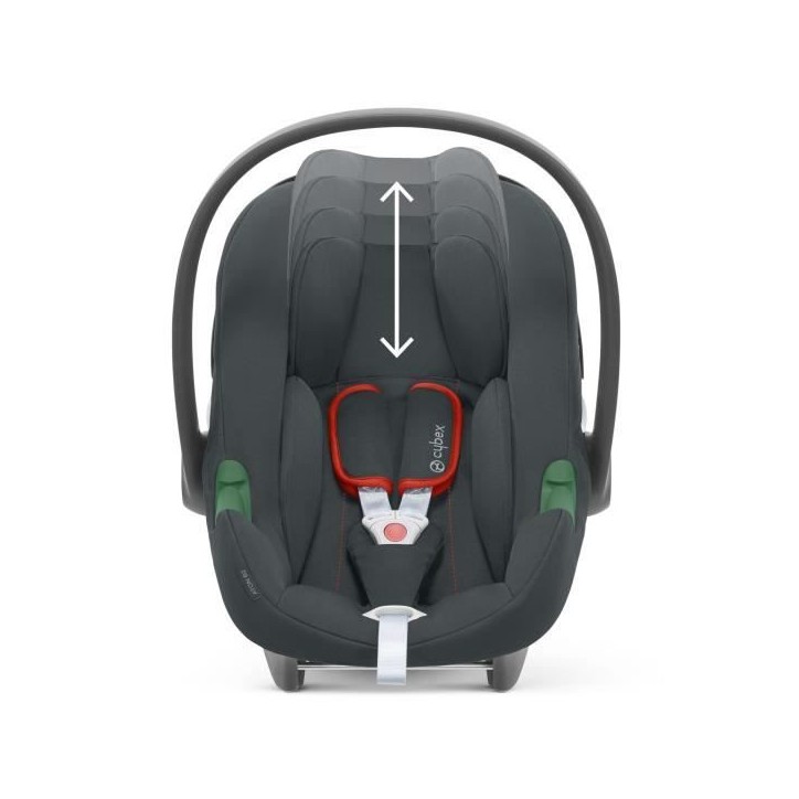Siege auto Aton B2 I-Size - Groupe 0+ - Gris foncé et acier Siege auto Aton B2 I-Size - Groupe 0+ - Gris foncé et acier