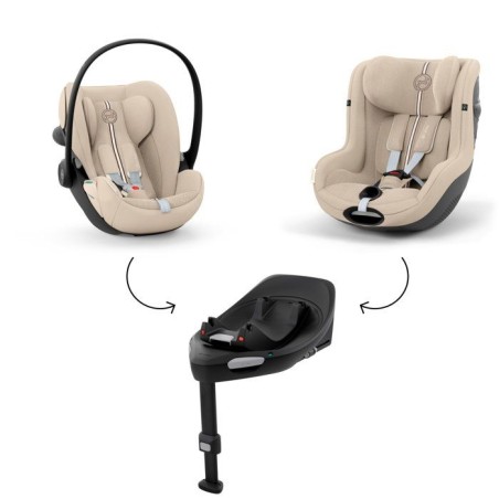 Siege auto - CYBEX - Base G3 - i-Size 180° - jusqu'a 4 ans - Noir