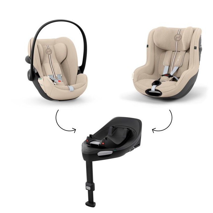 Siege auto - CYBEX - Base G3 - i-Size 180° - jusqu'a 4 ans - Noir Siege auto - CYBEX - Base G3 - i-Size 180° - jusqu'a 4 ans - Noir