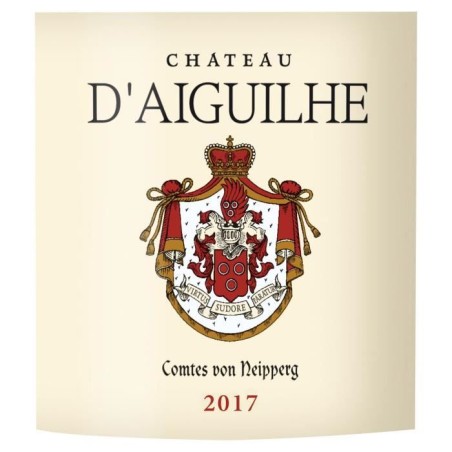 Château d'Aiguilhe 2017 Castillon Côtes de Bordeaux - Vin rouge de Bordeaux