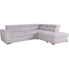 Canapé d'angle convertible réversible - 5 places - DAYTONA - Tissu B