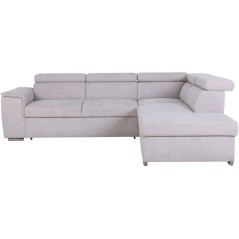 Canapé d'angle convertible réversible - 5 places - DAYTONA - Tissu B