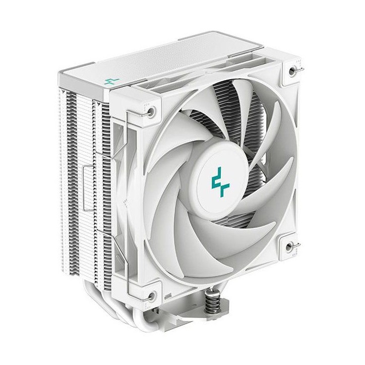 DEEPCOOL - AK400 - R-AK400-WHNNMN-G-1 - Ventirad CPU - Blanc - Ventilateur 120 mm - 4 Calloducs -TDP 220W DEEPCOOL - AK400 - R-AK400-WHNNMN-G-1 - Ventirad CPU - Blanc - Ventilateur 120 mm - 4 Calloducs -TDP 220W