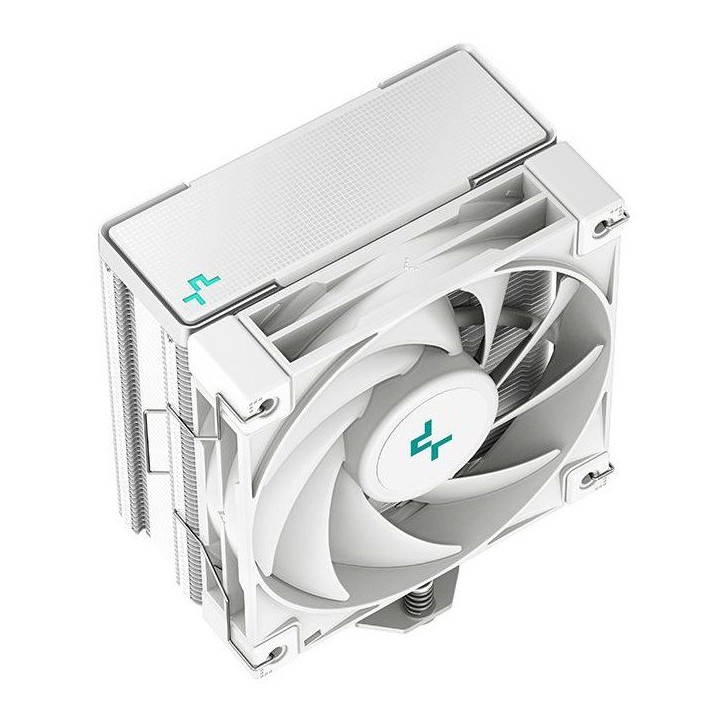 DEEPCOOL - AK400 - R-AK400-WHNNMN-G-1 - Ventirad CPU - Blanc - Ventilateur 120 mm - 4 Calloducs -TDP 220W DEEPCOOL - AK400 - R-AK400-WHNNMN-G-1 - Ventirad CPU - Blanc - Ventilateur 120 mm - 4 Calloducs -TDP 220W