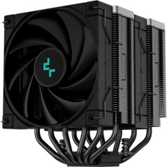 DEEPCOOL - AK620 Zero Dark - R-AK620-BKNNMT-G-1 - Ventirad CPU - 120mm - Noir - 2 ventilateurs PWM - 6 Calloducs - TDP 260W