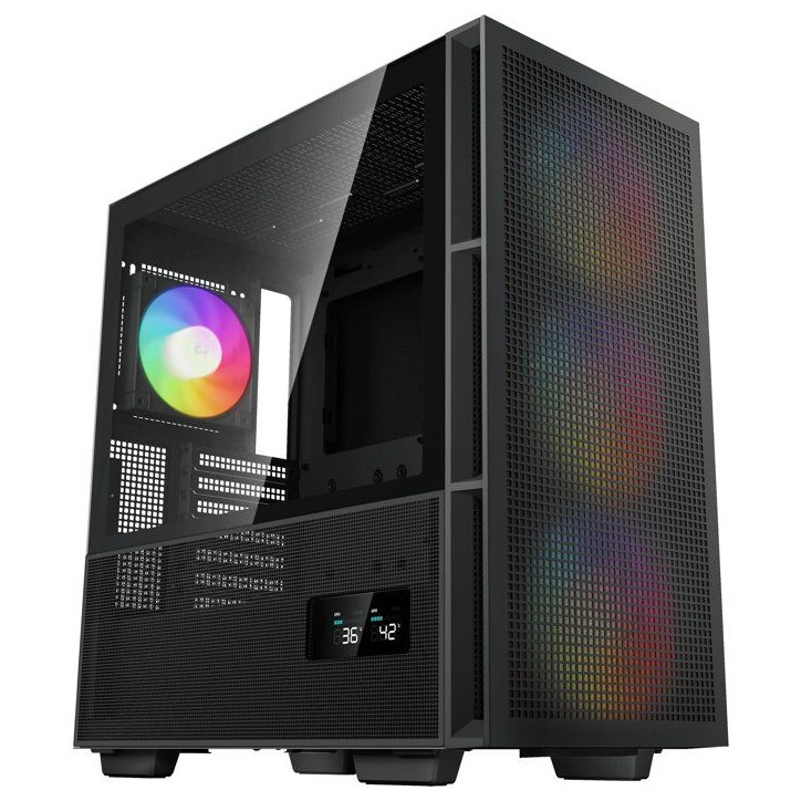 Boitier PC - DEEPCOOL - R-CH560-BKAPE4D-G-1 - CH560 Digital - Moyen tour - Format ATX - 3x140mm A-RGB + 1x120mm A-RGB - Noir Boitier PC - DEEPCOOL - R-CH560-BKAPE4D-G-1 - CH560 Digital - Moyen tour - Format ATX - 3x140mm A-RGB + 1x120mm A-RGB - Noir