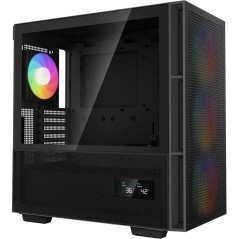 Boitier PC - DEEPCOOL - R-CH560-BKAPE4D-G-1 - CH560 Digital - Moyen tour - Format ATX - 3x140mm A-RGB + 1x120mm A-RGB - Noir