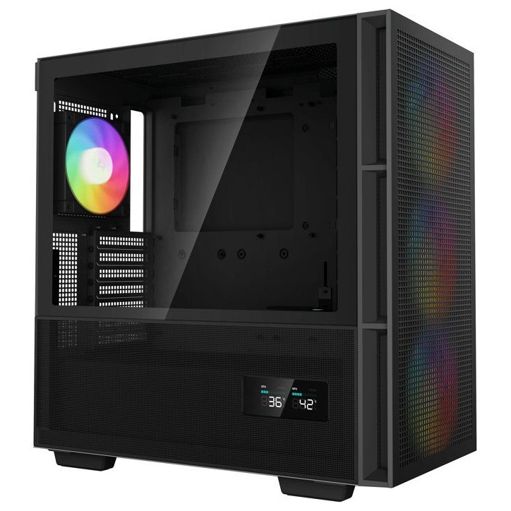 Boitier PC - DEEPCOOL - R-CH560-BKAPE4D-G-1 - CH560 Digital - Moyen tour - Format ATX - 3x140mm A-RGB + 1x120mm A-RGB - Noir Boitier PC - DEEPCOOL - R-CH560-BKAPE4D-G-1 - CH560 Digital - Moyen tour - Format ATX - 3x140mm A-RGB + 1x120mm A-RGB - Noir