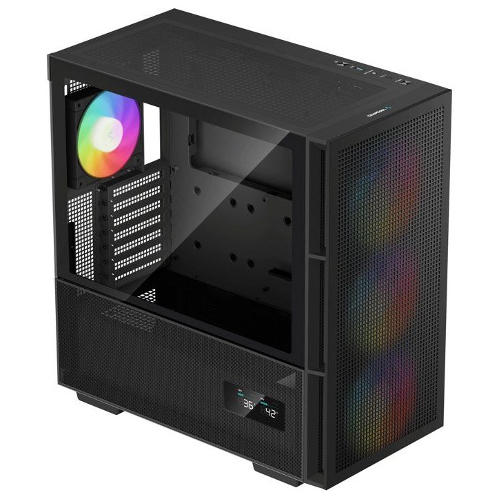 Boitier PC - DEEPCOOL - R-CH560-BKAPE4D-G-1 - CH560 Digital - Moyen tour - Format ATX - 3x140mm A-RGB + 1x120mm A-RGB - Noir Boitier PC - DEEPCOOL - R-CH560-BKAPE4D-G-1 - CH560 Digital - Moyen tour - Format ATX - 3x140mm A-RGB + 1x120mm A-RGB - Noir
