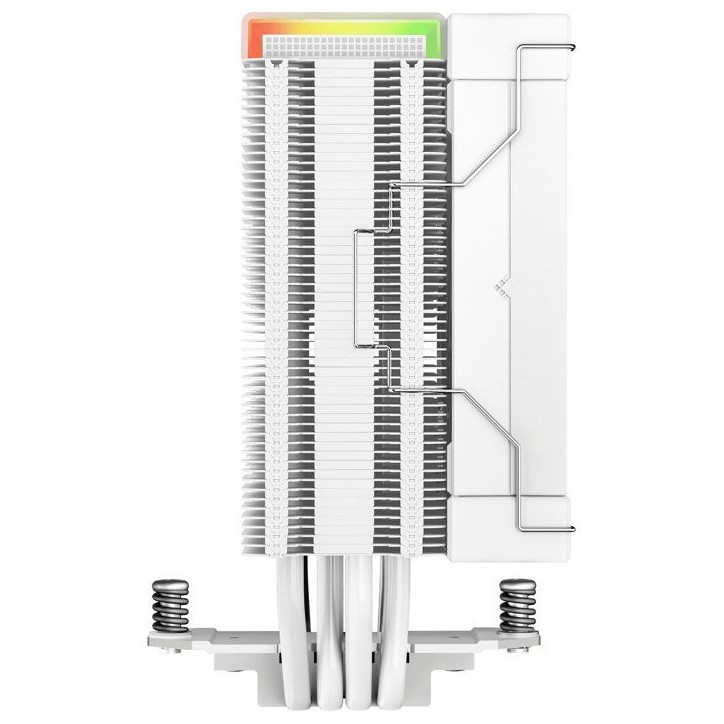 DEEPCOOL - AK400 Digital - R-AK400-WHADMN-G - Ventirad CPU - 120 mm - Blanc - Écran digital et ARGB - 4 Calloducs -TDP 220W DEEPCOOL - AK400 Digital - R-AK400-WHADMN-G - Ventirad CPU - 120 mm - Blanc - Écran digital et ARGB - 4 Calloducs -TDP 220W