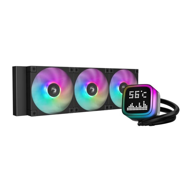 Watercooling AIO - DEEPCOOL LP360 - Ventilateurs 3x 120 mm ARGB - Noir