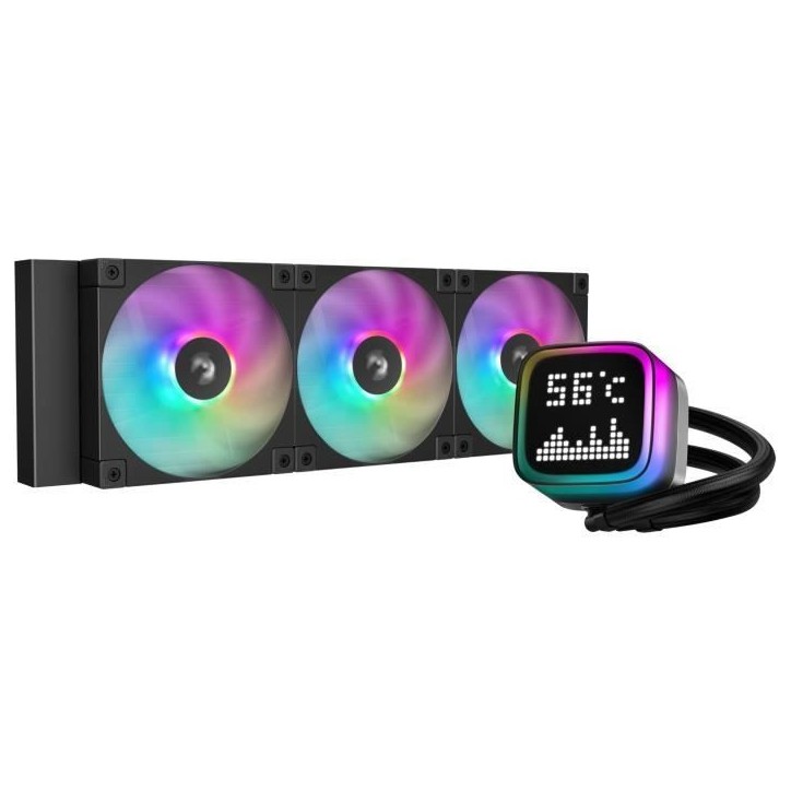 Watercooling AIO - DEEPCOOL LP360 - Ventilateurs 3x 120 mm ARGB - Noir Watercooling AIO - DEEPCOOL LP360 - Ventilateurs 3x 120 mm ARGB - Noir