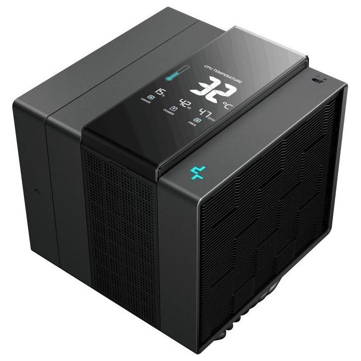 DEEPCOOL - ASSASSIN IV VC Vision - R-ASN4-BKNVMD-G - Ventirad CPU - Noir - Ecran magnétique - 7 Calloducs -TDP 300W DEEPCOOL - ASSASSIN IV VC Vision - R-ASN4-BKNVMD-G - Ventirad CPU - Noir - Ecran magnétique - 7 Calloducs -TDP 300W