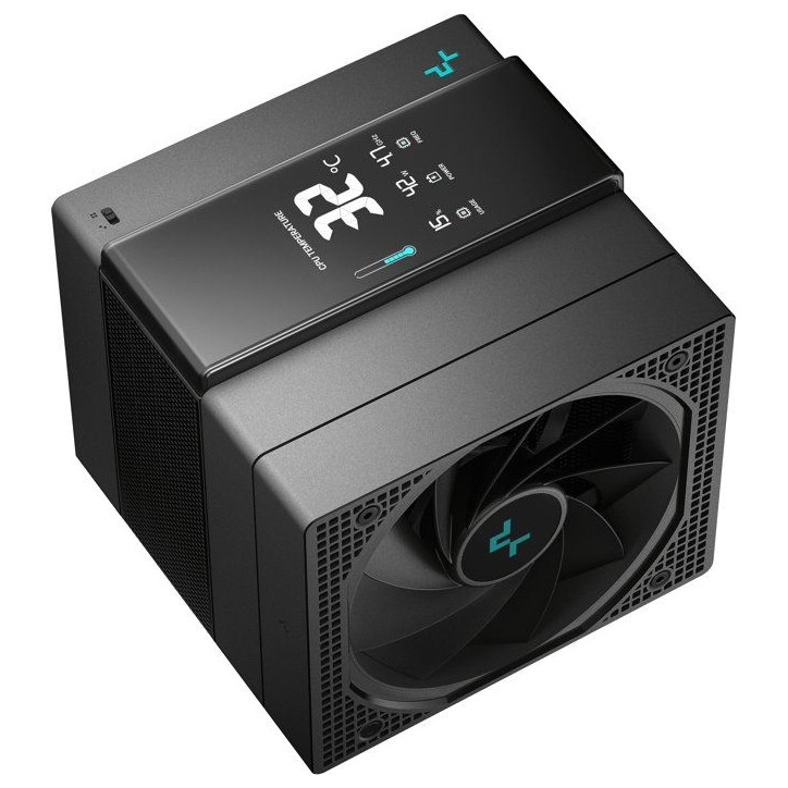 DEEPCOOL - ASSASSIN IV VC Vision - R-ASN4-BKNVMD-G - Ventirad CPU - Noir - Ecran magnétique - 7 Calloducs -TDP 300W DEEPCOOL - ASSASSIN IV VC Vision - R-ASN4-BKNVMD-G - Ventirad CPU - Noir - Ecran magnétique - 7 Calloducs -TDP 300W