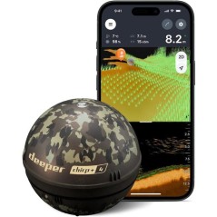 Sondeur lançable - DEEPER - CHIRP+ 4 - GPS - IA - 3 faisceaux CHIRP -