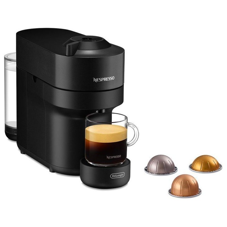 Machine a café capsules - Nespresso - De'Longhi - Vertuo pop - ENV90.B - Noir - 7 capsules Nespresso incluses Machine a café capsules - Nespresso - De'Longhi - Vertuo pop - ENV90.B - Noir - 7 capsules Nespresso incluses