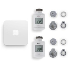 Tetes Thermostatiques et box connectée - Delta Dore - Pack TRV 1.0 co