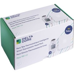 Tetes Thermostatiques et box connectée - Delta Dore - Pack TRV 1.0 co