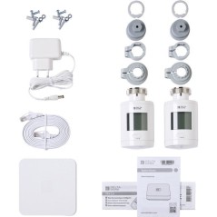 Tetes Thermostatiques et box connectée - Delta Dore - Pack TRV 1.0 co