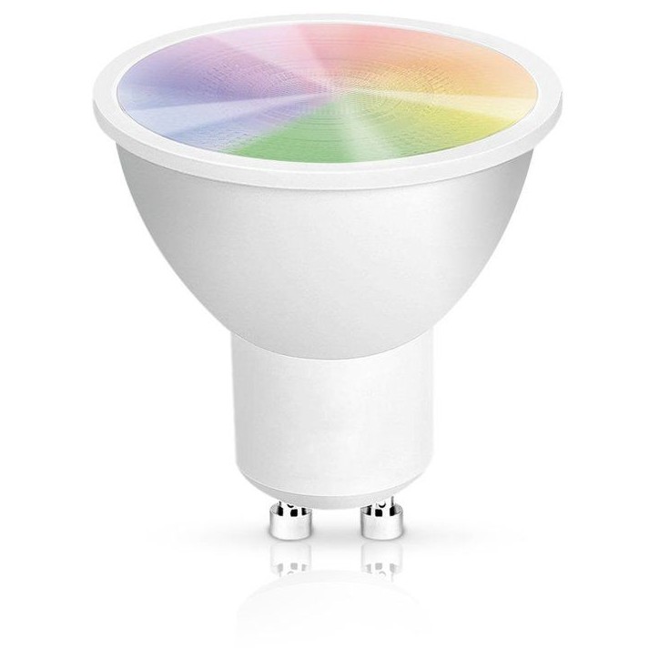 Ampoule LED connectée - DELTA DORE - Easy Bulb - GU10 - 4,8 W - Couleur & Blanc Ampoule LED connectée - DELTA DORE - Easy Bulb - GU10 - 4,8 W - Couleur & Blanc