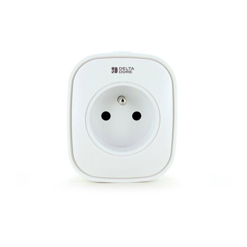 Prise connectée DELTA DORE Easy Plug E16EM 16A Blanc