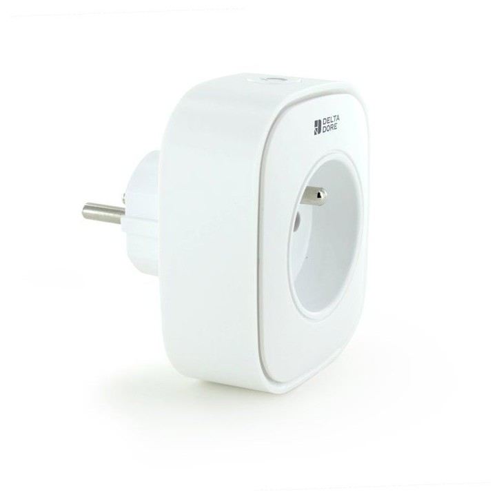 Prise connectée DELTA DORE Easy Plug E16EM 16A Blanc