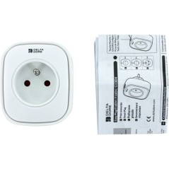 Prise connectée DELTA DORE Easy Plug E16EM 16A Blanc