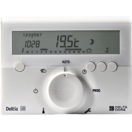Programmateur sans fil et 1 récepteur - DELTA DORE - Deltia 8.03 - Po