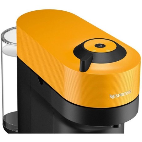 Machine a café capsules - Nespresso - De'Longhi - Vertuo pop - ENV90.Y - Jaune - 7 capsules Nespresso incluses
