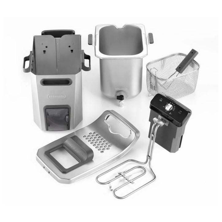 DELONGHI F44532CZ Friteuse électrique semi-professionnelle PremiumFry - Inox DELONGHI F44532CZ Friteuse électrique semi-professionnelle PremiumFry - Inox