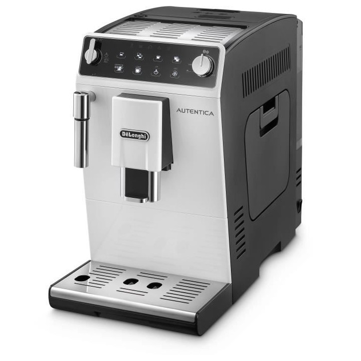 Machine a café automatique - DELONGHI - Autentica ETAM 29.513.WB - Buse vapeur Cappuccino - 15 bar - Blanc Machine a café automatique - DELONGHI - Autentica ETAM 29.513.WB - Buse vapeur Cappuccino - 15 bar - Blanc