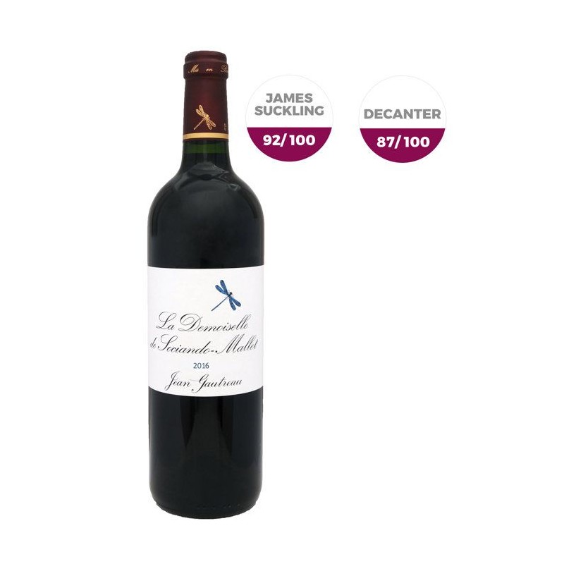 Château Sociando-Mallet Haut-Médoc 2016 - Vin rouge de Bordeaux