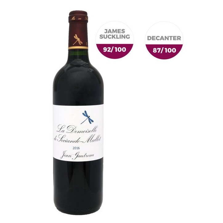 Château Sociando-Mallet Haut-Médoc 2016 - Vin rouge de Bordeaux