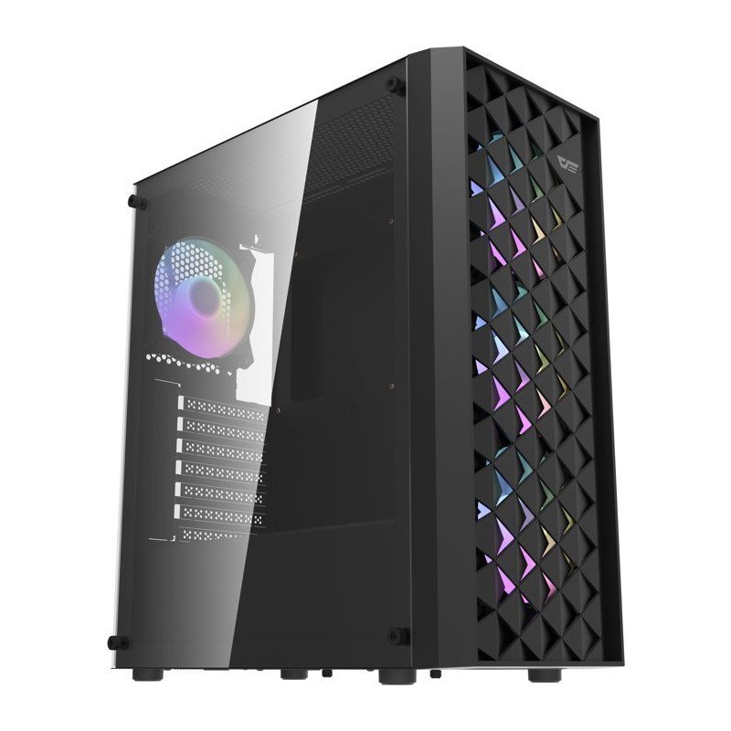 DARKFLASH - DF-DK351CL6-BK - DK351 - Boitier PC sans alimentation - Mo