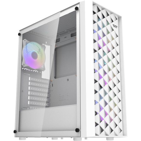DARKFLASH - DF-DK351CL6-WH - DK351 - Boitier PC sans alimentation - Mo