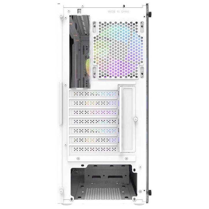 DARKFLASH - DF-DK351CL6-WH - DK351 - Boitier PC sans alimentation - Moyen tour - Format ATX - Blanc DARKFLASH - DF-DK351CL6-WH - DK351 - Boitier PC sans alimentation - Moyen tour - Format ATX - Blanc