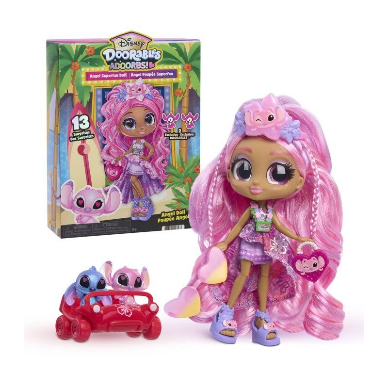 Poupée - DISNEY Doorables - Adoorbs Angel - 14 cm - Des 5 ans