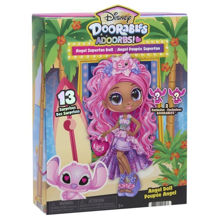 Poupée - DISNEY Doorables - Adoorbs Angel - 14 cm - Des 5 ans Poupée - DISNEY Doorables - Adoorbs Angel - 14 cm - Des 5 ans