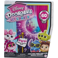 Doorables Coffret 4 mini-figurines DISNEY, Let's Party Multi Peek, Mod