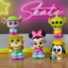 Doorables Coffret 4 mini-figurines DISNEY, Let's Party Multi Peek, Mod