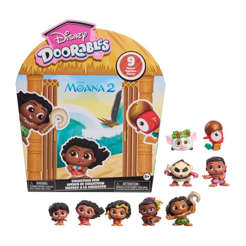 Doorables Vaiana Coffret collector, Doorables Disney, Figurine a colle
